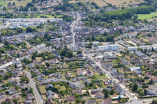 Vibraye dans le département Sarthe, France d'en haut