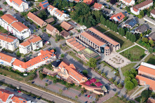 Vue aérienne de Musée de la briqueterie à Jockgrim dans le département Rhénanie-Palatinat, Allemagne