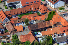 Vue aérienne de Passage Frankenhof à Kandel dans le département Rhénanie-Palatinat, Allemagne