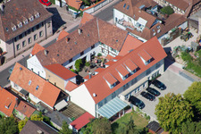 Vue aérienne de De l'Hôtel zum Rössel à Kandel dans le département Rhénanie-Palatinat, Allemagne