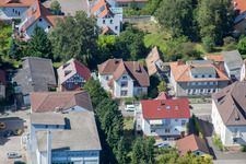 Vue aérienne de Bismarckstr à Kandel dans le département Rhénanie-Palatinat, Allemagne