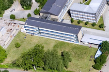 Vue aérienne de Centre scolaire à Kandel dans le département Rhénanie-Palatinat, Allemagne