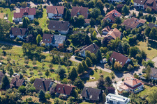 Photographie aérienne de Dans les Ries à le quartier Fessenbach in Offenburg dans le département Bade-Wurtemberg, Allemagne