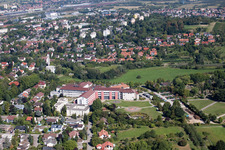 Vue aérienne de Hôpital à Offenburg dans le département Bade-Wurtemberg, Allemagne