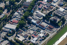 Vue aérienne de Parc industriel de Waltersweierweg à Offenburg dans le département Bade-Wurtemberg, Allemagne