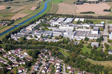 Vue aérienne de Parc industriel Willstätt à Willstätt dans le département Bade-Wurtemberg, Allemagne