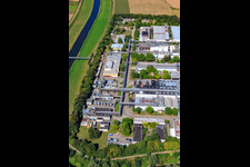 Vue aérienne de Parc industriel Willstätt sur la Kinzig avec Simple Technical Solutions GmbH et REMONDIS Medison GmbH à Willstätt dans le département Bade-Wurtemberg, Allemagne