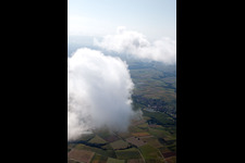 Riedseltz dans le département Bas Rhin, France d'un drone