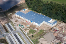 Zone industrielle Horst, Alfa Aesar à le quartier Minderslachen in Kandel dans le département Rhénanie-Palatinat, Allemagne hors des airs