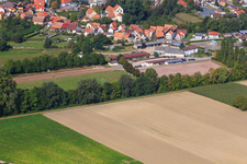 Hördt dans le département Rhénanie-Palatinat, Allemagne vu d'un drone