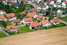 Vue aérienne de Klingbachstr. à Steinweiler dans le département Rhénanie-Palatinat, Allemagne