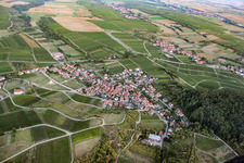 Vue aérienne de Quartier Gleishorbach in Gleiszellen-Gleishorbach dans le département Rhénanie-Palatinat, Allemagne