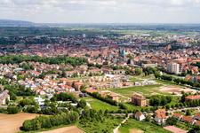 Landau Ouest à Landau in der Pfalz dans le département Rhénanie-Palatinat, Allemagne hors des airs