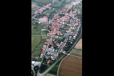 Quartier Kapellen in Kapellen-Drusweiler dans le département Rhénanie-Palatinat, Allemagne d'en haut