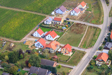 Vue aérienne de Nouvelle zone de développement Keltenweg à Eppelsheim dans le département Rhénanie-Palatinat, Allemagne