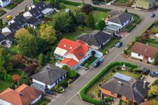 Photographie aérienne de Schillerstraße vue de l'est à Eppelsheim dans le département Rhénanie-Palatinat, Allemagne