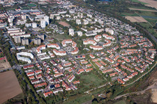 Vue aérienne de (Palatinat) à Frankenthal dans le département Rhénanie-Palatinat, Allemagne