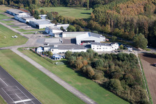 Vue aérienne de Aéroservice Worms à Worms dans le département Rhénanie-Palatinat, Allemagne