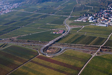 Vue aérienne de Sortie B271 à Bad Dürkheim dans le département Rhénanie-Palatinat, Allemagne