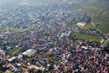 Vue aérienne de Quartier Mußbach in Neustadt an der Weinstraße dans le département Rhénanie-Palatinat, Allemagne
