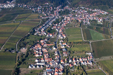 Photographie aérienne de Quartier Mußbach in Neustadt an der Weinstraße dans le département Rhénanie-Palatinat, Allemagne
