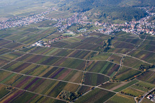 Quartier Hambach an der Weinstraße in Neustadt an der Weinstraße dans le département Rhénanie-Palatinat, Allemagne du point de vue du drone