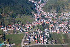 Photographie aérienne de Quartier Hambach an der Weinstraße in Neustadt an der Weinstraße dans le département Rhénanie-Palatinat, Allemagne