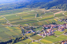 Saint-Martin à Sankt Martin dans le département Rhénanie-Palatinat, Allemagne vue d'en haut