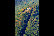 Rhodt unter Rietburg dans le département Rhénanie-Palatinat, Allemagne du point de vue du drone