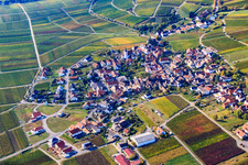 Vue d'oiseau de Quartier Rhodt in Rhodt unter Rietburg dans le département Rhénanie-Palatinat, Allemagne
