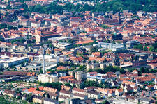 Landau in der Pfalz dans le département Rhénanie-Palatinat, Allemagne d'en haut