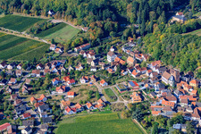 Vue aérienne de Badstr à Gleisweiler dans le département Rhénanie-Palatinat, Allemagne