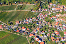 Vue aérienne de Hainbachtalstr à Gleisweiler dans le département Rhénanie-Palatinat, Allemagne