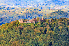 Eschbach dans le département Rhénanie-Palatinat, Allemagne depuis l'avion