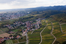 Photographie aérienne de Quartier Pleisweiler in Pleisweiler-Oberhofen dans le département Rhénanie-Palatinat, Allemagne