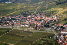Vue oblique de Quartier Schweigen in Schweigen-Rechtenbach dans le département Rhénanie-Palatinat, Allemagne