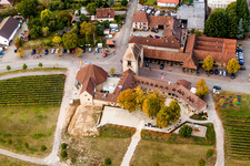 Quartier Schweigen in Schweigen-Rechtenbach dans le département Rhénanie-Palatinat, Allemagne hors des airs