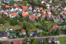 Dans le Leisengarten à Minfeld dans le département Rhénanie-Palatinat, Allemagne d'en haut
