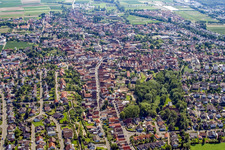 Quartier Herxheim in Herxheim bei Landau dans le département Rhénanie-Palatinat, Allemagne vue d'en haut