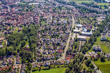 Quartier Herxheim in Herxheim bei Landau dans le département Rhénanie-Palatinat, Allemagne vue du ciel