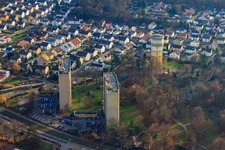 Dorschberg à Wörth am Rhein dans le département Rhénanie-Palatinat, Allemagne d'en haut
