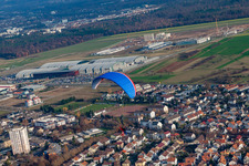 Enregistrement par drone de Quartier Forchheim in Rheinstetten dans le département Bade-Wurtemberg, Allemagne
