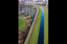 Vue aérienne de Schwalbenrain à Rastatt dans le département Bade-Wurtemberg, Allemagne