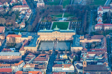 Vue aérienne de Résidence Palace à Rastatt dans le département Bade-Wurtemberg, Allemagne