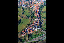 Photographie aérienne de Hinterstädtel vu du sud à Jockgrim dans le département Rhénanie-Palatinat, Allemagne