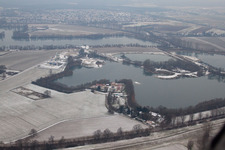 Vue aérienne de Deutschhof, Am Deutschewühl à Speyer dans le département Rhénanie-Palatinat, Allemagne