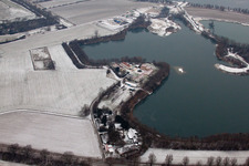 Vue aérienne de Deutschhof, Am Deutschewühl à Speyer dans le département Rhénanie-Palatinat, Allemagne