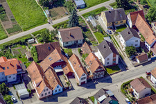 Image drone de Sarrestr à Kandel dans le département Rhénanie-Palatinat, Allemagne