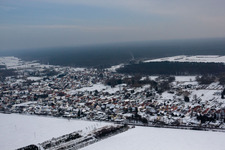 Quartier Schaidt in Wörth am Rhein dans le département Rhénanie-Palatinat, Allemagne vue d'en haut