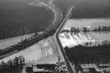 Vue aérienne de Sortie sud à Kandel dans le département Rhénanie-Palatinat, Allemagne